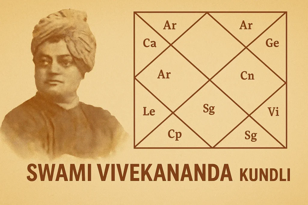 Swami Vivekananda Kundli.